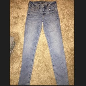 American Eagle mid-rise skinny jeans